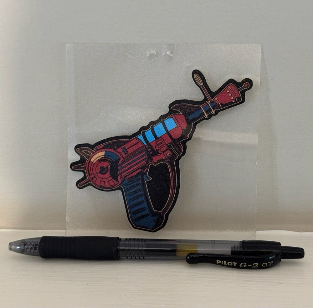 Ray Gun Design Sticker Decal - Call Of Duty Graphic Sticker